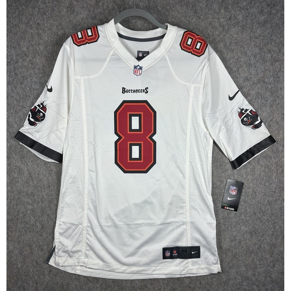 Nike Tampa Bay Buccaneers Glennon #8 Jersey White Mens M NWT On Field